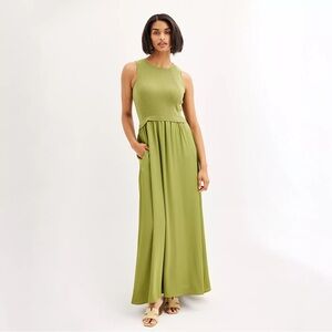 Taylor Mixed Media Twofer Sweater Knit Dress